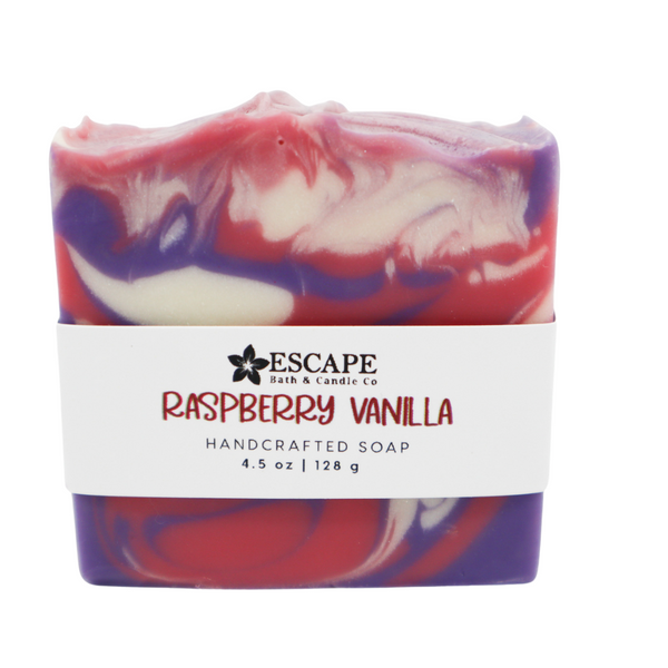 Raspberry Vanilla Organic Handcrafted Soap