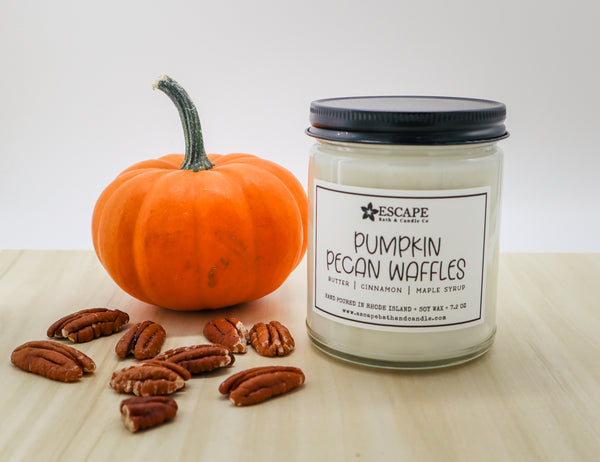 Pumpkin Pecan Waffles Scented Soy Candle