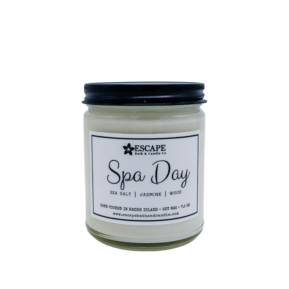 Spa Day Scented Soy Wax Candle