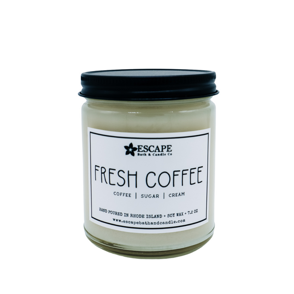 Fresh Coffee Scented Soy Candle
